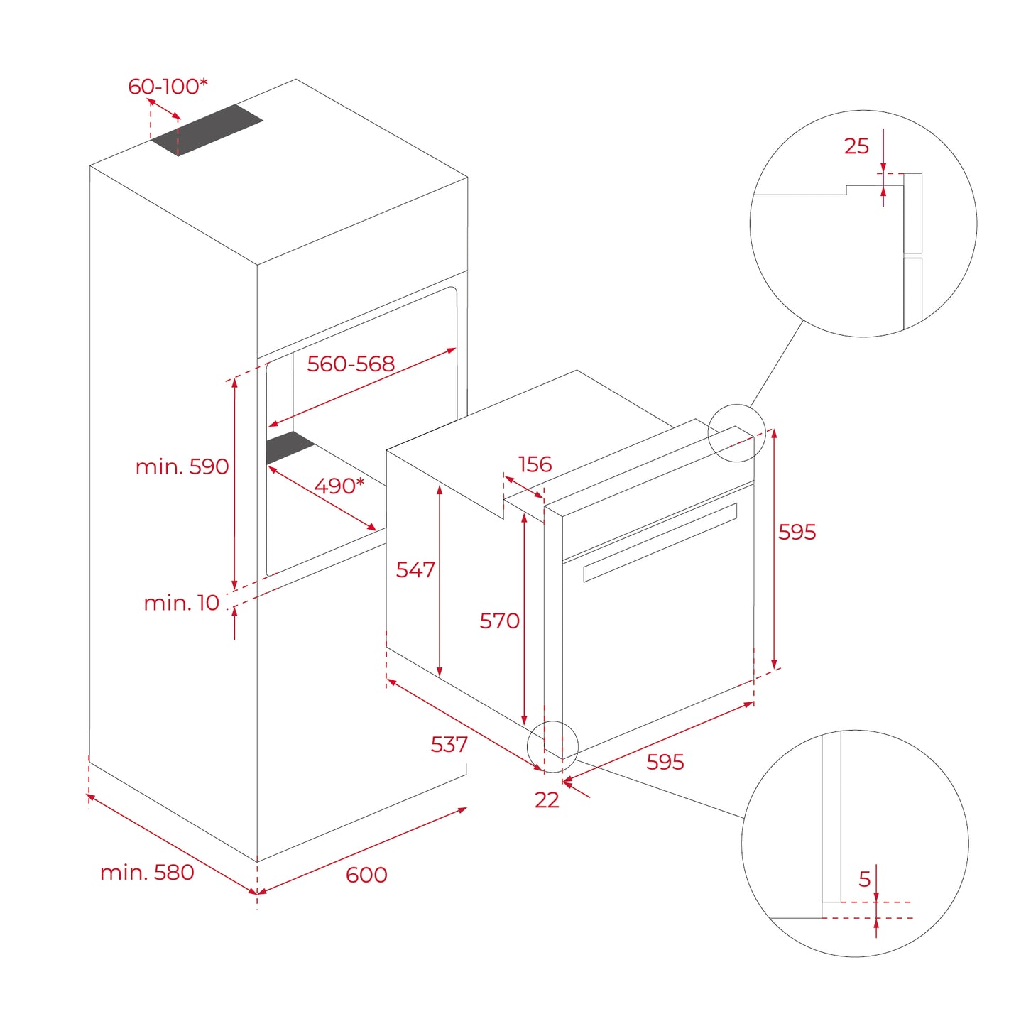 TEKA - HLB 85 G1 - Horno multifunción de 60 CM
