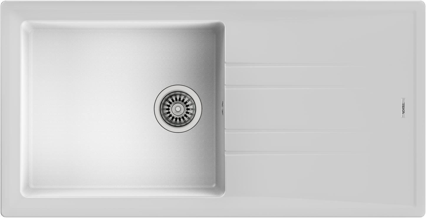 TEKA - STONE 60- TG 1C 1E - Poceta sintética blanca