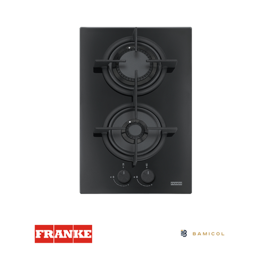FRANKE - Estufa modulo a gas Cristal Negro - FHCR 302 2G HE BK C- 1060374278