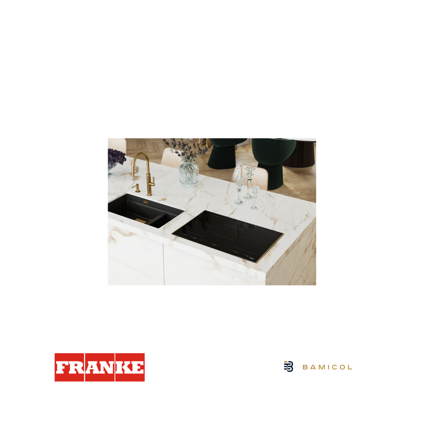 FRANKE - Cubierta de inducción FMY 805 I F KL GD FRK Mythos - 1080735486