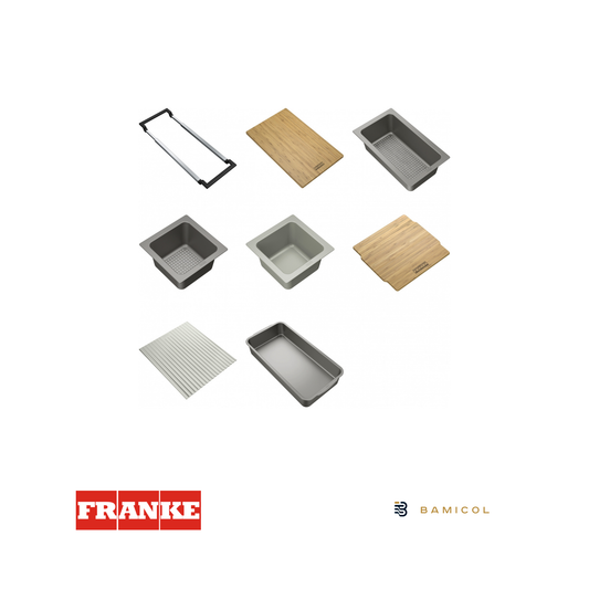 FRANKE - Set 8 Piezas Accesorios Lavaplatos All-In - 1120655489
