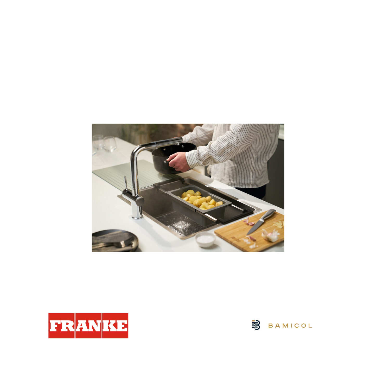 FRANKE - Set 8 Piezas Accesorios Lavaplatos All-In - 1120655489