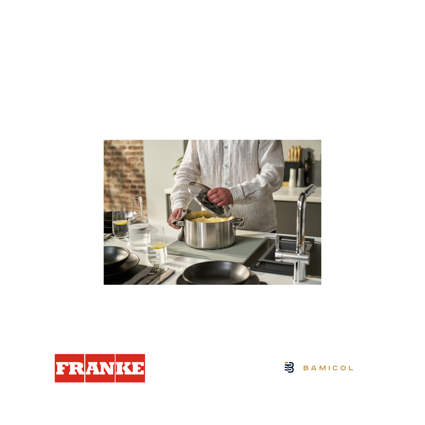FRANKE - Set 8 Piezas Accesorios Lavaplatos All-In - 1120655489