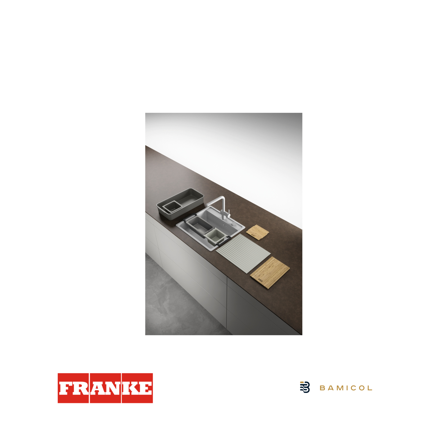 FRANKE - Set 8 Piezas Accesorios Lavaplatos All-In - 1120655489