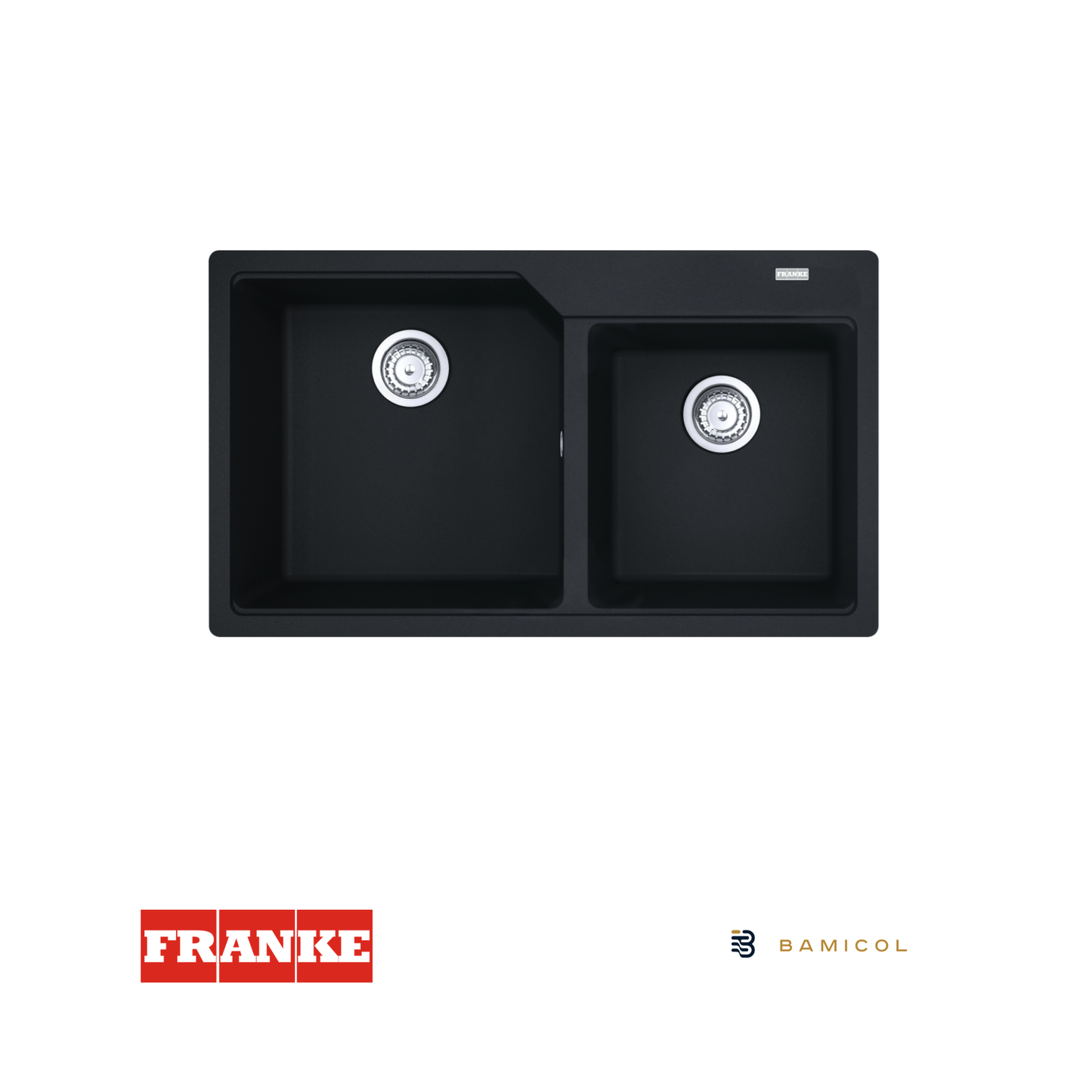 FRANKE - Poceta sintética urban - URB 620-86 NEGRO MATE - 1140686774