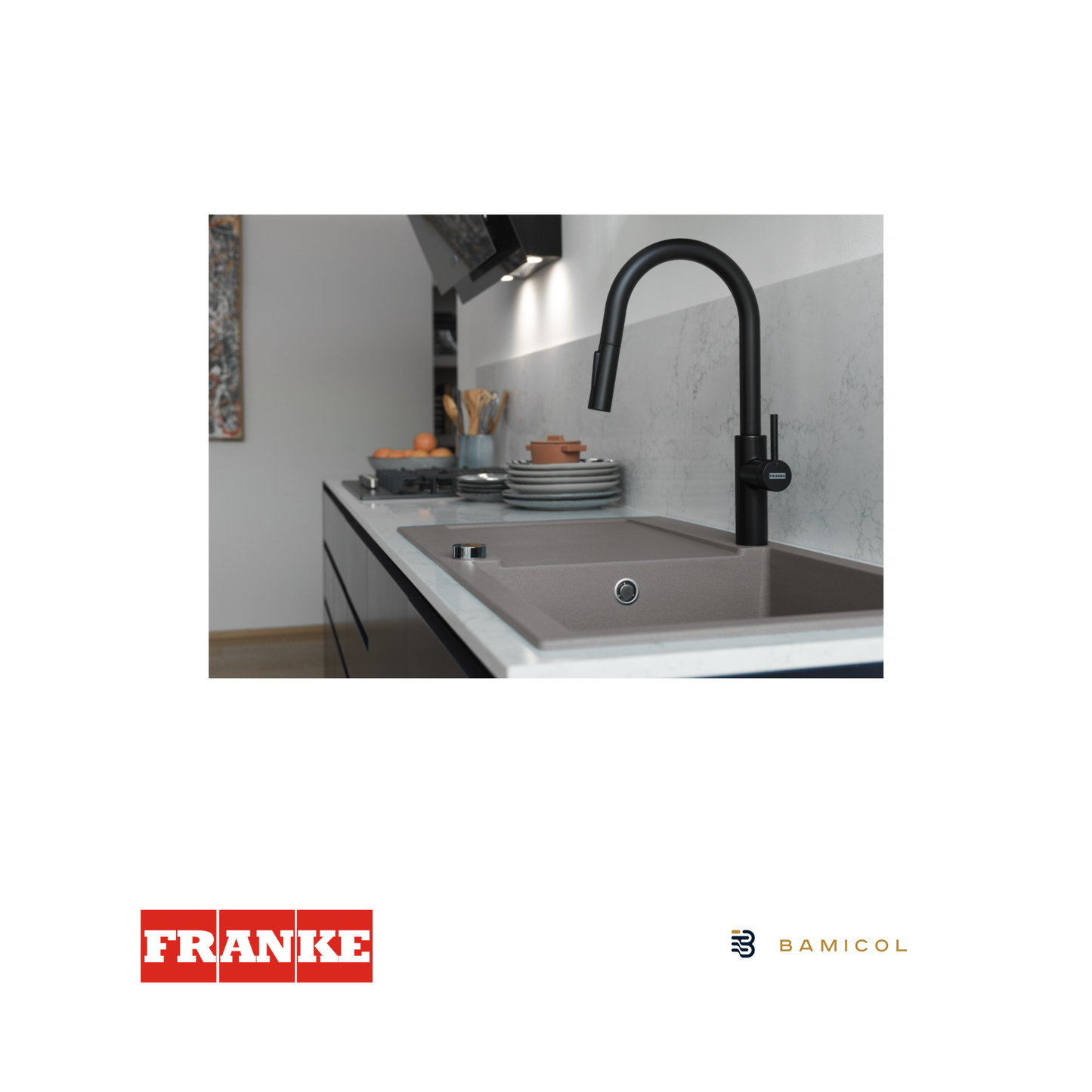 FRANKE - Grifo mezclador negro mate - PESCARA SILDE - IN - 1150575968