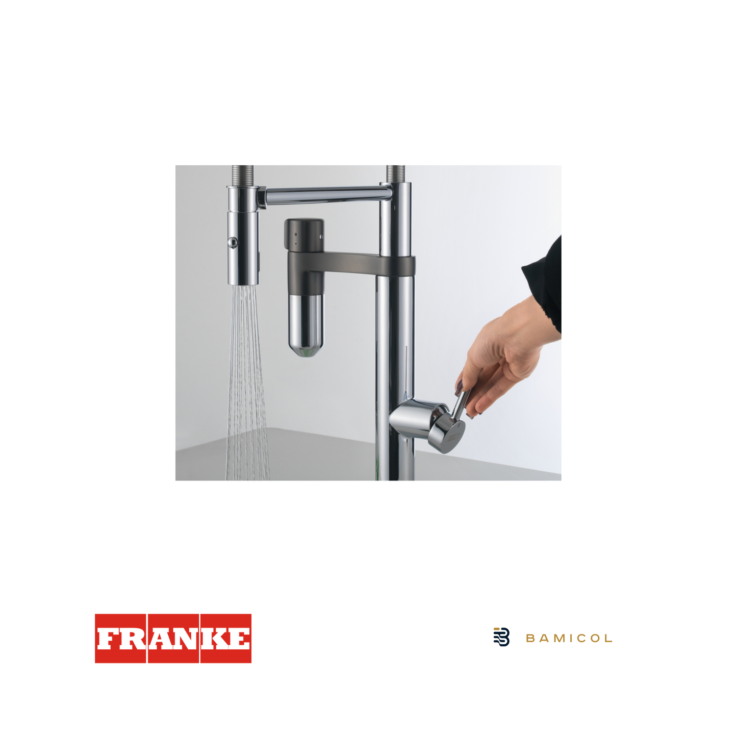 FRANKE - Vital pro agua filtrada - CROMO / GUN METAL - 1200621230