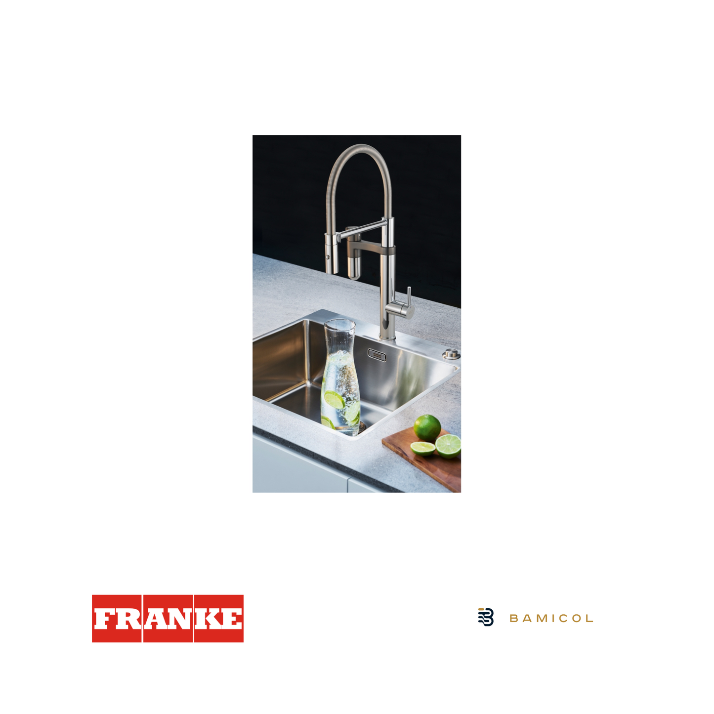 FRANKE - Vital pro agua filtrada - CROMO / GUN METAL - 1200621230
