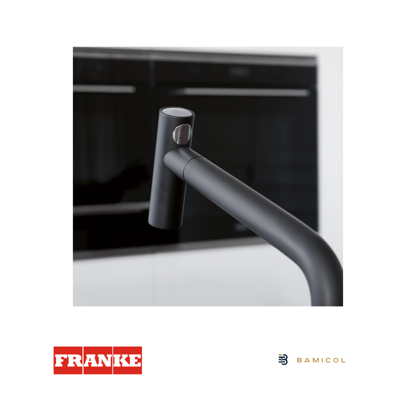 FRANKE - Grifo mezclador extraíble - ICON DOCCIA BLACK MATT - 1150625190