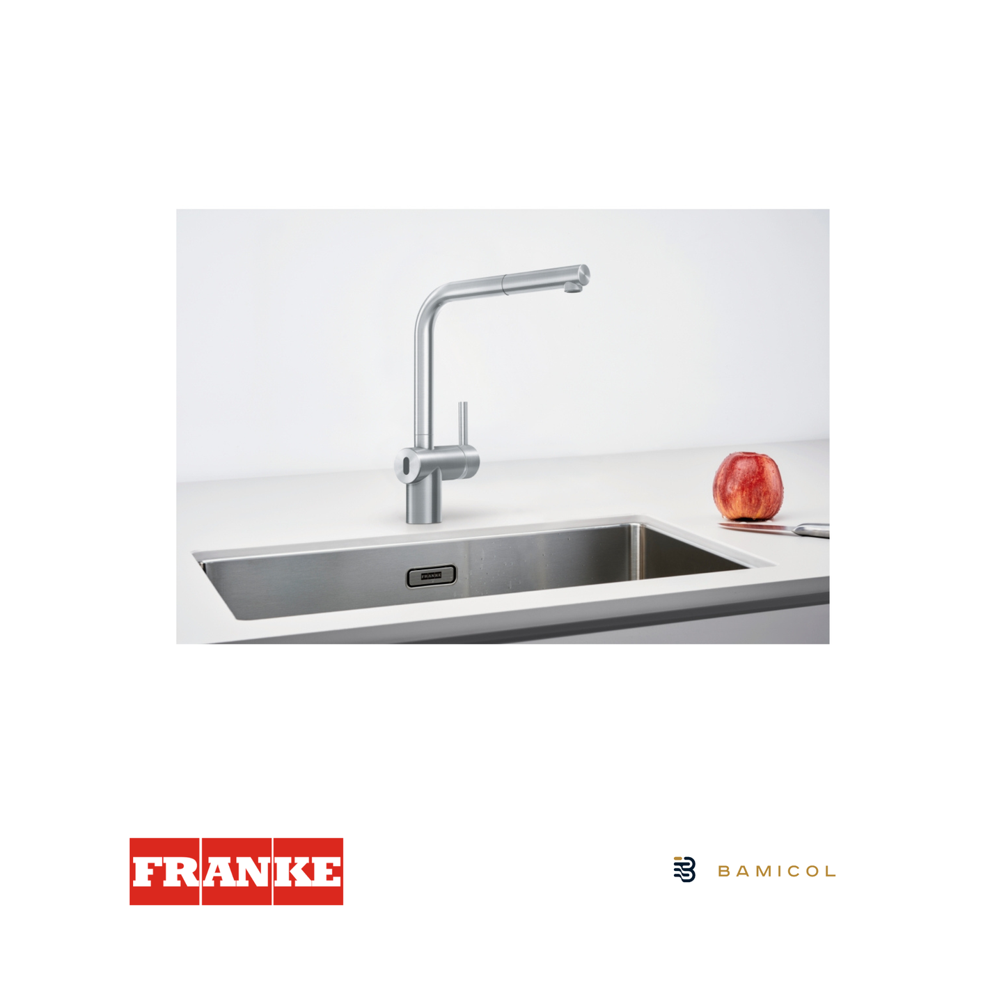 FRANKE - Grifo mezclador extraíble con sensor - ATLAS NEO SENSOR PULL OUT - 1150625523