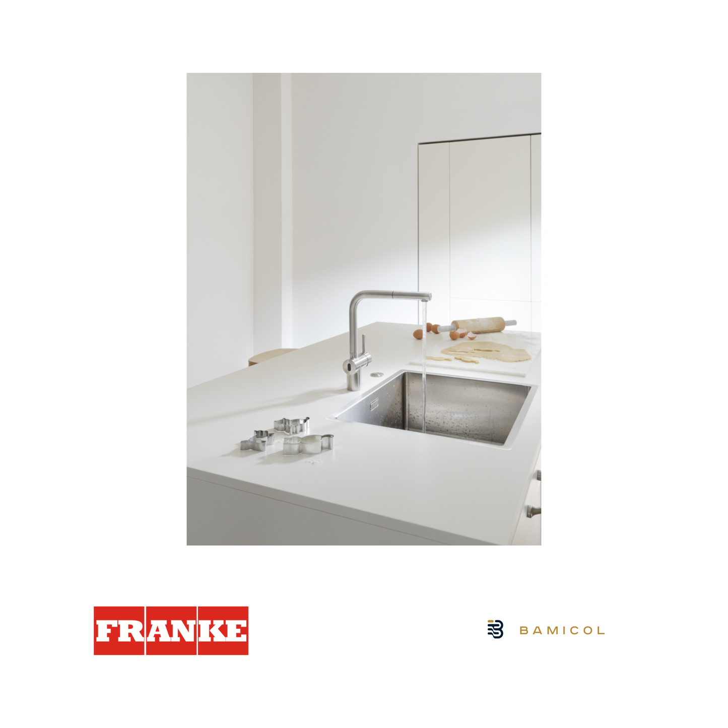 FRANKE - Grifo mezclador extraíble con sensor - ATLAS NEO SENSOR PULL OUT - 1150625523