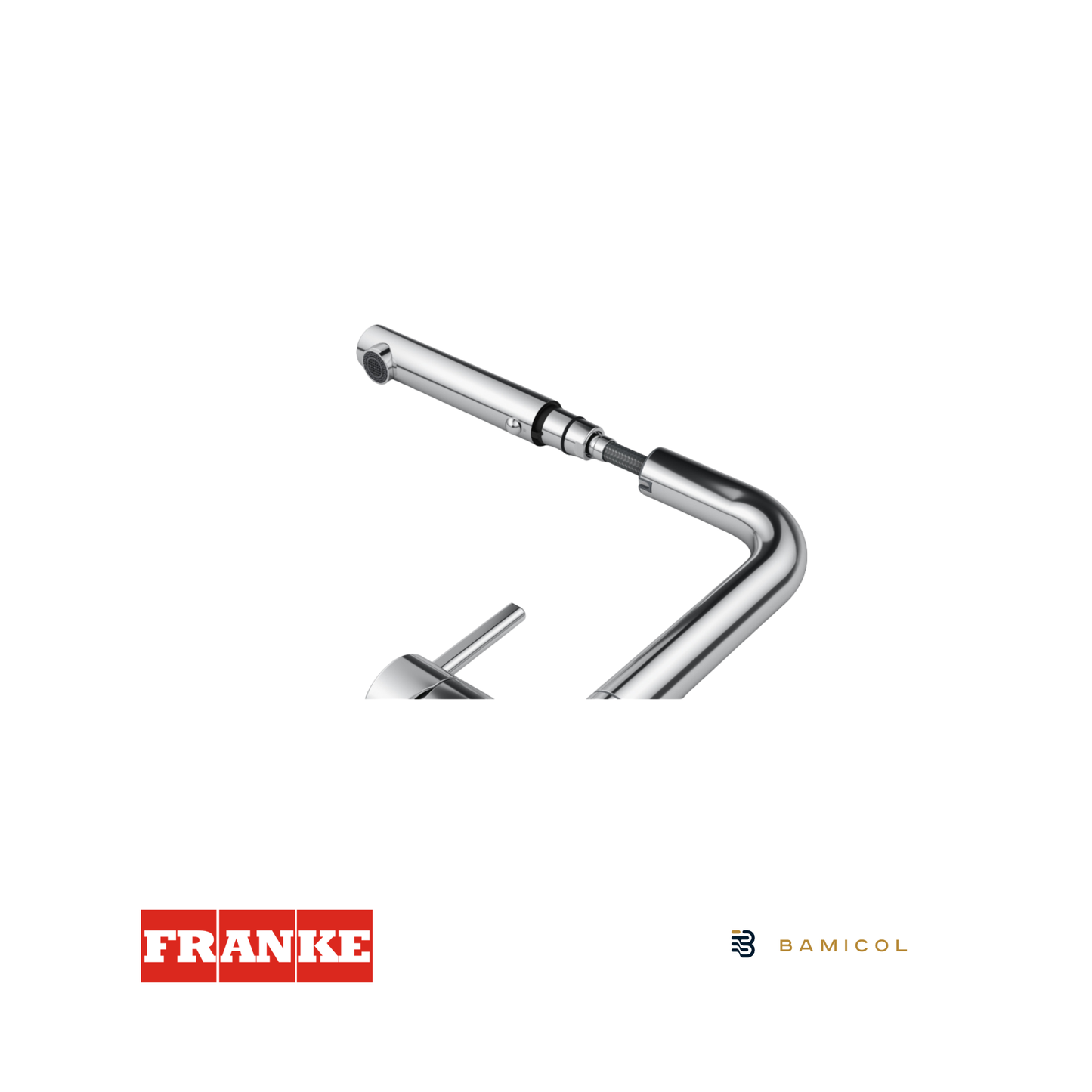 FRANKE - Grifo mezclador extraíble - ACTIVE DOCCIA CROMADO - 1150653379