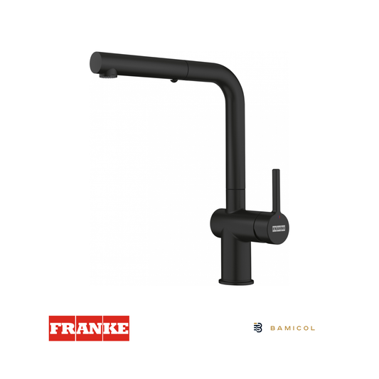 FRANKE - Grifo mezclador extraíble - ACTIVE DOCCIA NEGRO MATE - 1150653382