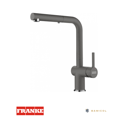 FRANKE - Grifo mezclador extraíble - ACTIVE DOCCIA GRIS PIEDRA - 1150653385