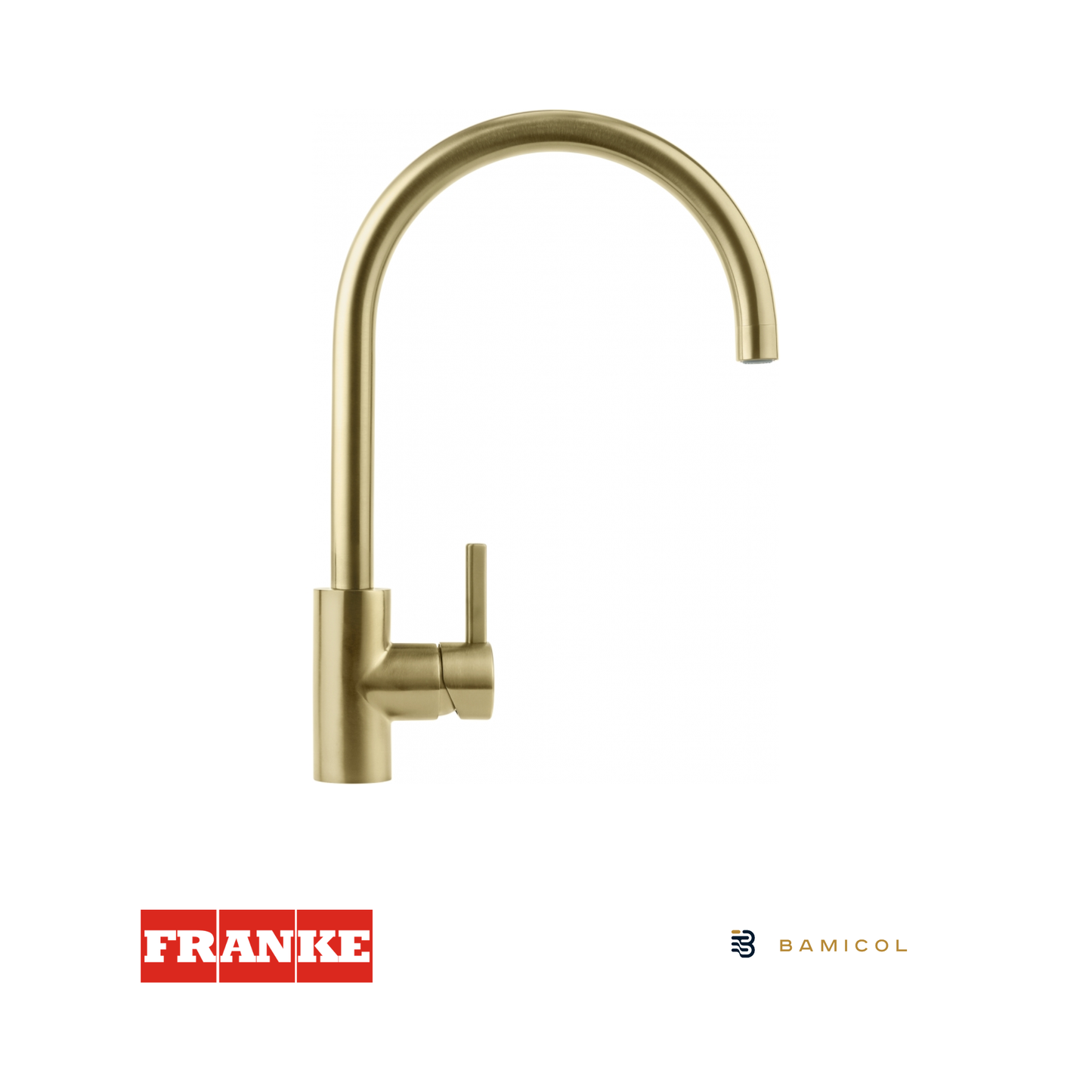 FRANKE - Grifo mezclador dorado - EOS NEO SWIVEL GOLD - 1150681243