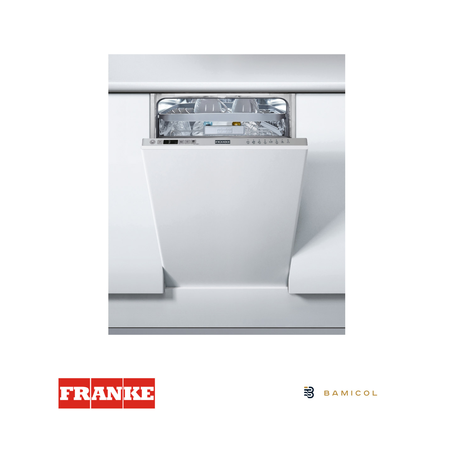 FRANKE - Lavavajillas panelable de 45cm; FDW 4510 E8P E 1170616305