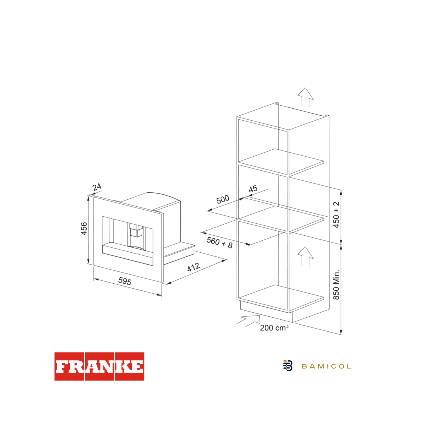FRANKE - Máquina de café Mythos - FMY 45 CM XS - 1310627473
