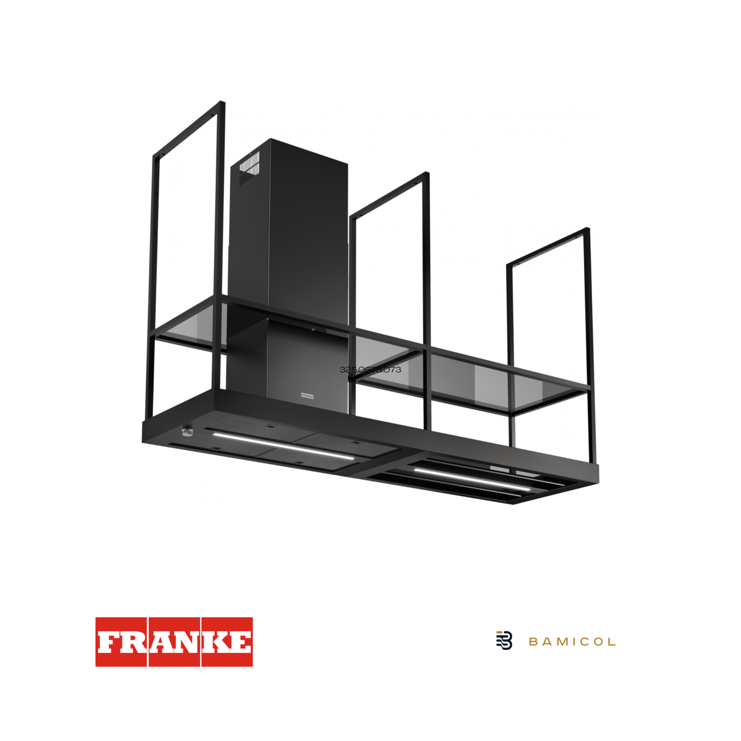 FRANKE - Extractor de isla - T- SHELF - 3250678073