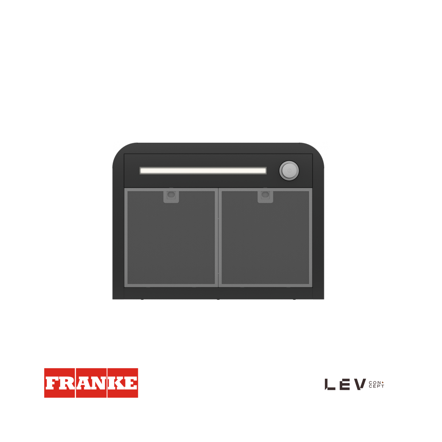 FRANKE - Extractor de pared negro - FSMD 508 BK - 3350528006