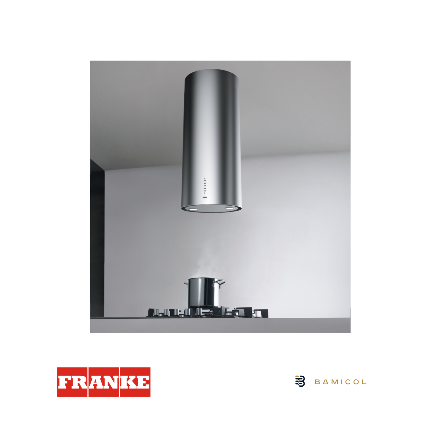FRANKE - Extractor circular de isla - FTU 3707 PLUS I XS LED- 3350588221