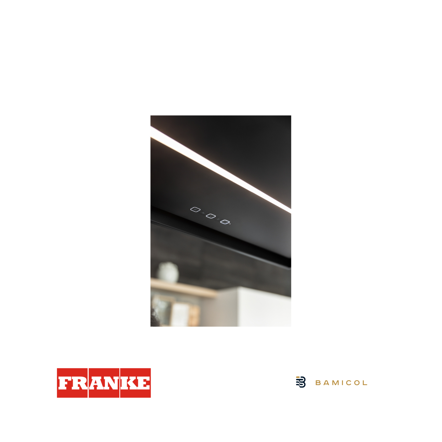 FRANKE - Campana de Isla HOOD FMAS BK EXTRA MATT F80 KL - Maris - 3450698564