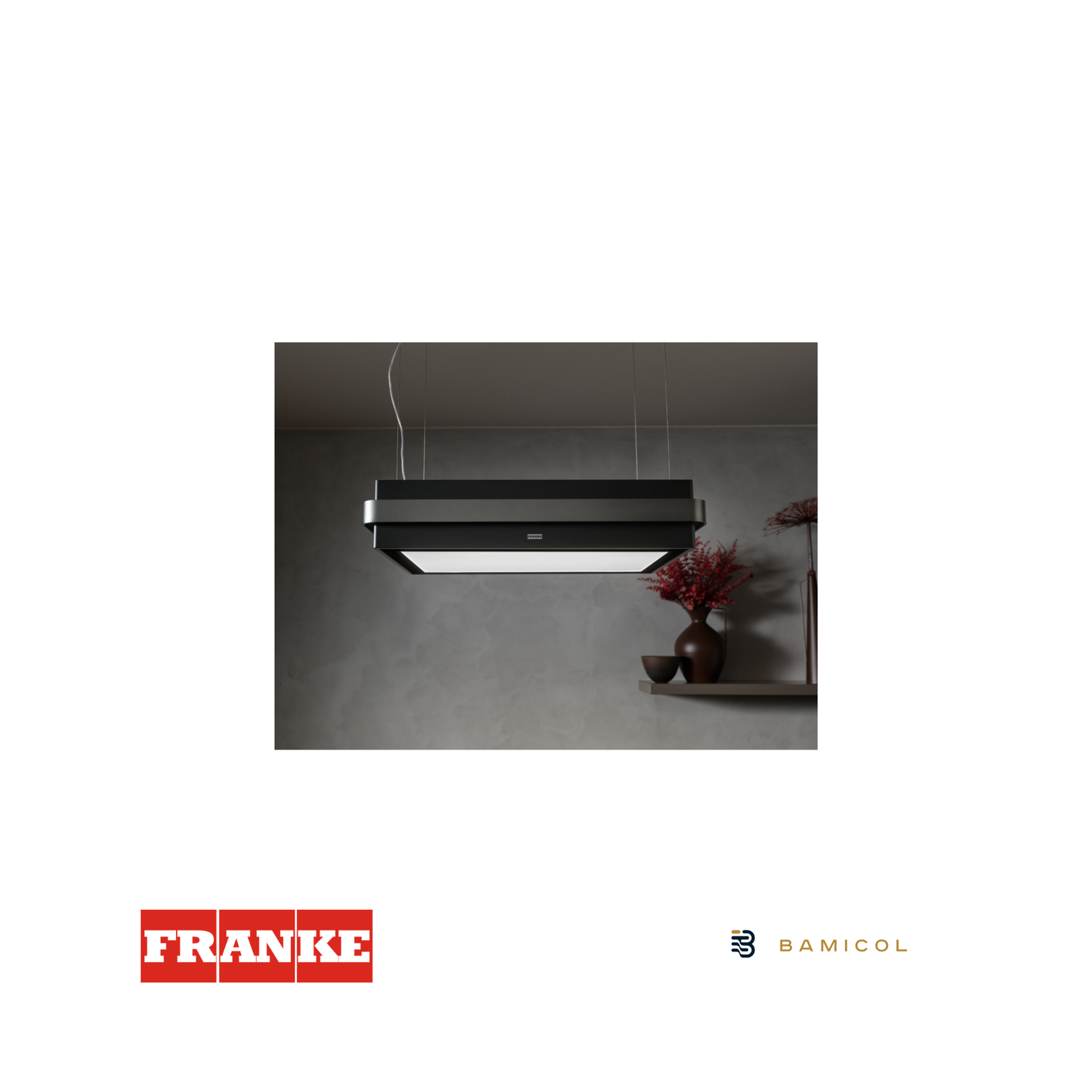 FRANKE - Campana de Isla HOOD FMYS BK/AN F80 KL FRANKE - Mythos - 3450726996