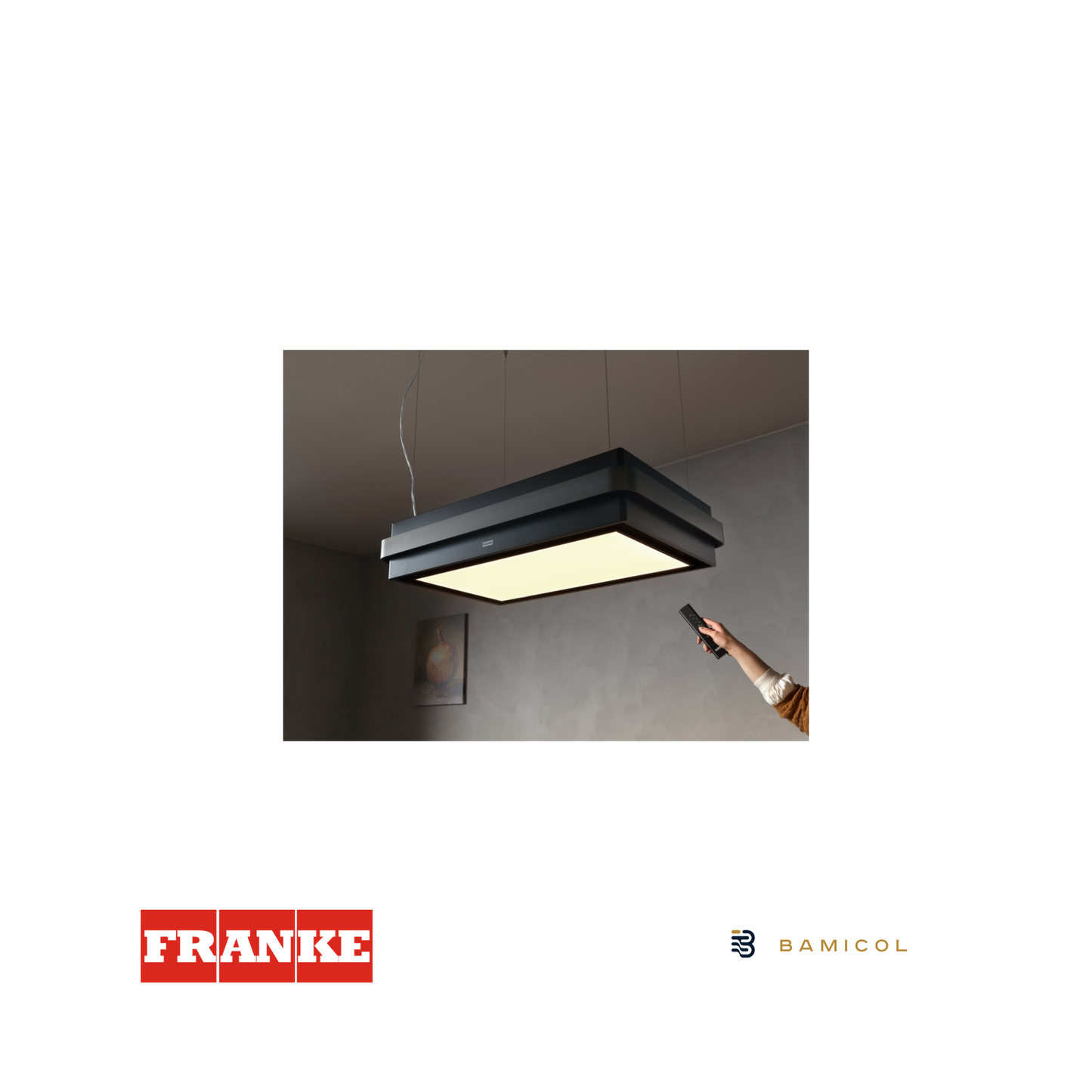 FRANKE - Campana de Isla HOOD FMYS BK/AN F80 KL FRANKE - Mythos - 3450726996