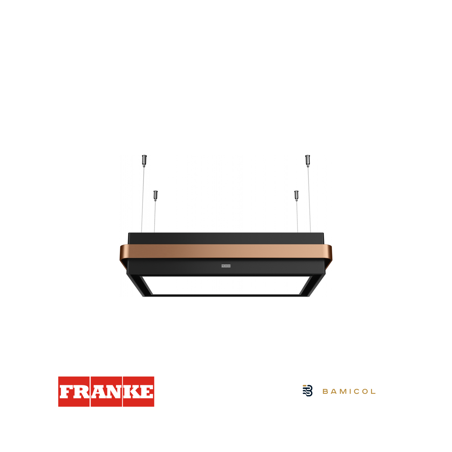 FRANKE - Campana de Isla HOOD FMYS BK/CP F80 KL Mythos - 3450726997