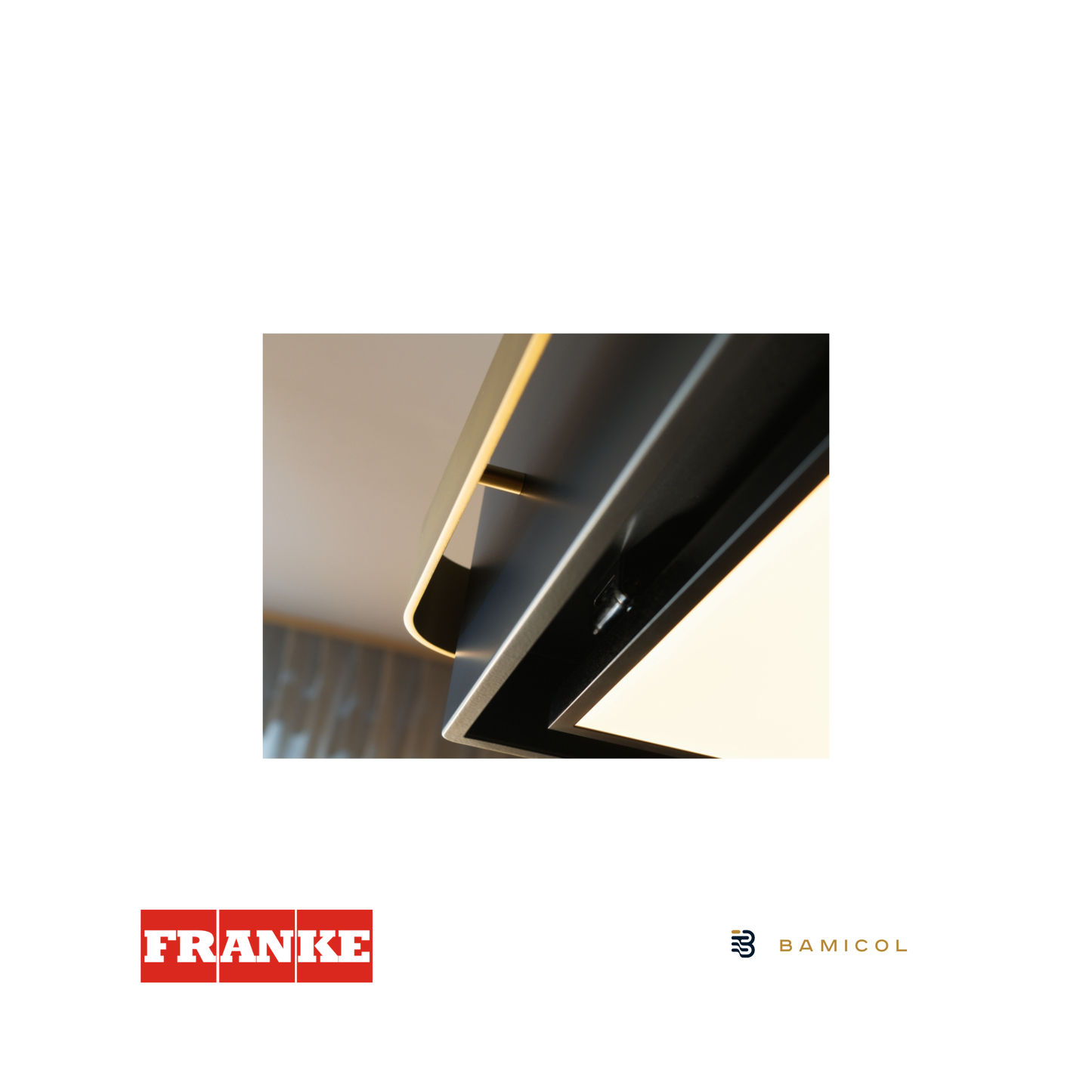 FRANKE - Campana de Isla HOOD FMYS BK/GD F80 KL Mythos 3450726998