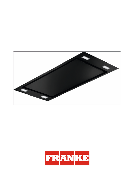 FRANKE (350.0663.650) - FCFL 906 BK - Extractor de techo