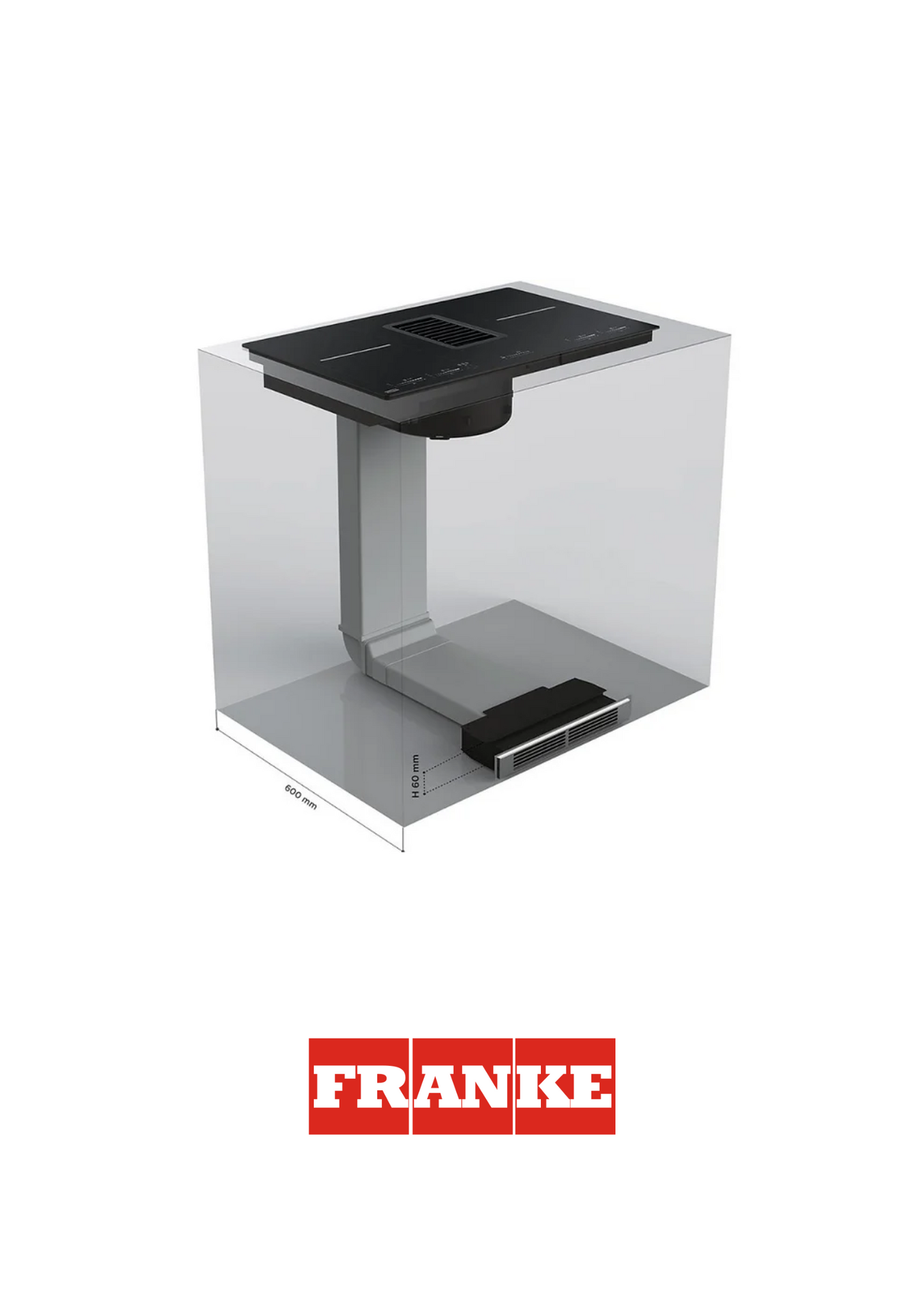 FRANKE (112.0539.568) - Kit de instalación en modo Recirculante para extractor FMA 839 HI