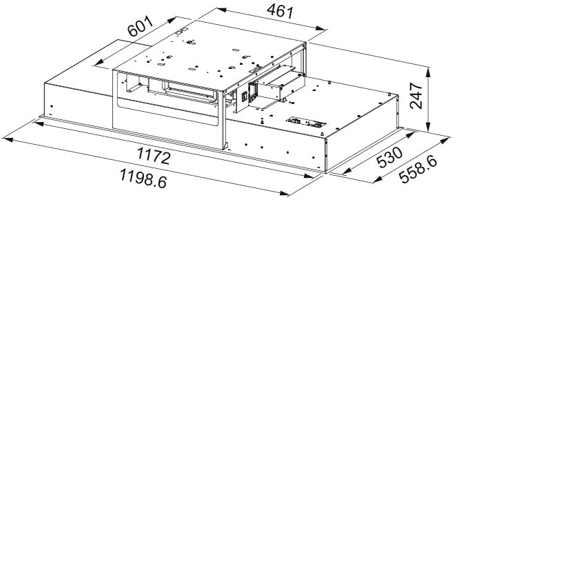 FRANKE (350.0679.884) - FCMY 120 C WHG - Extractor de Techo