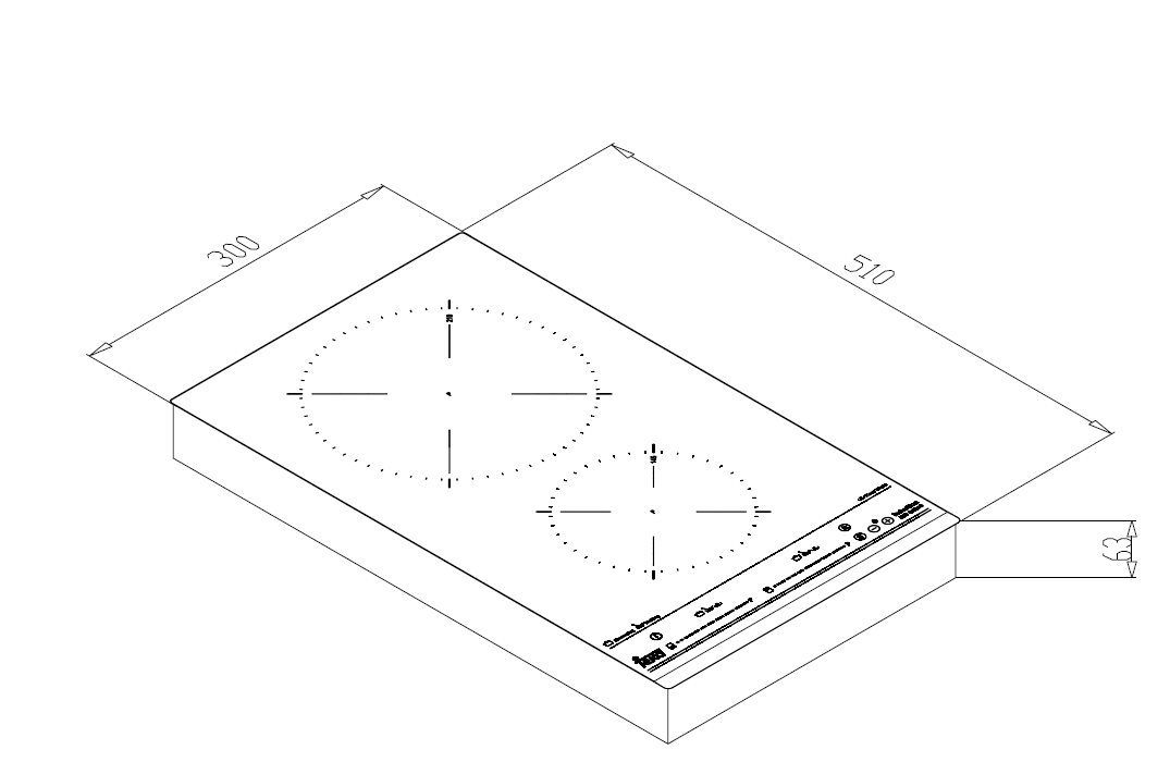 TEKA - IZC 32300 DMS - Placa de inducción